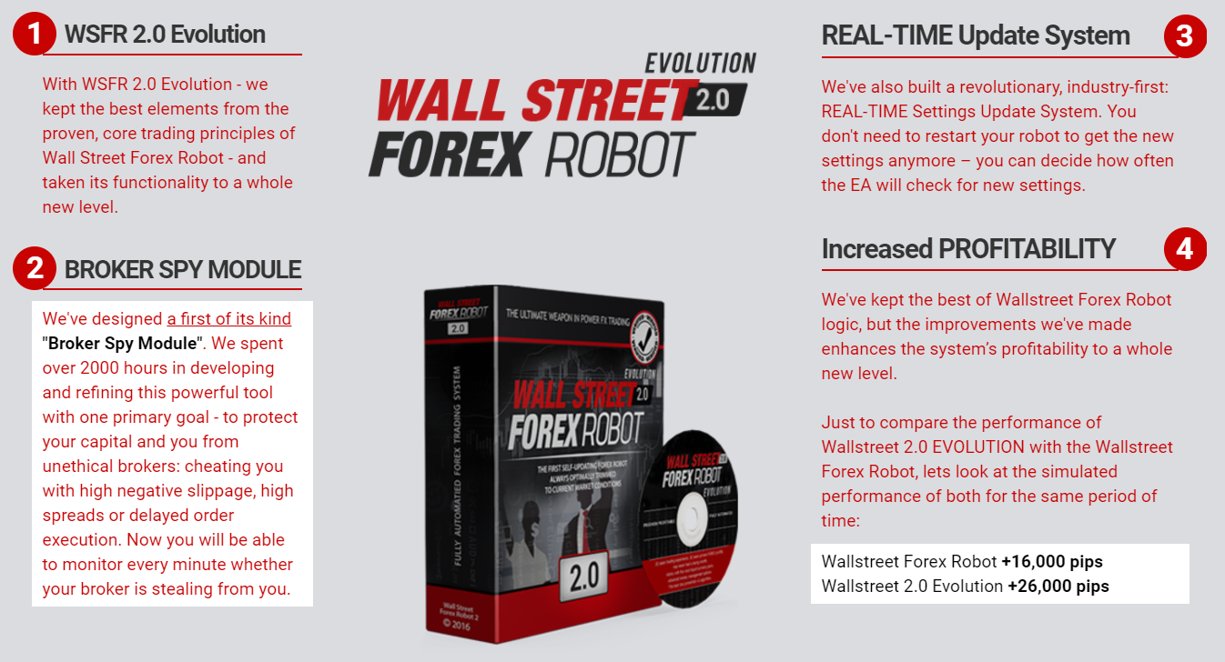 Forex features